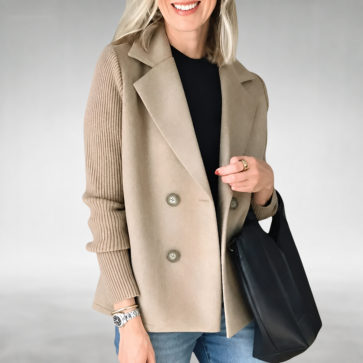 Lenora | Knit Blazer