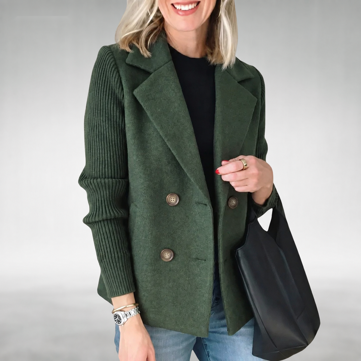 Lenora | Knit Blazer