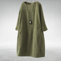 Willow | Relaxed Corduroy Midi Dress