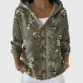 Gloria | Hooded Ribbed Knit Cardigan