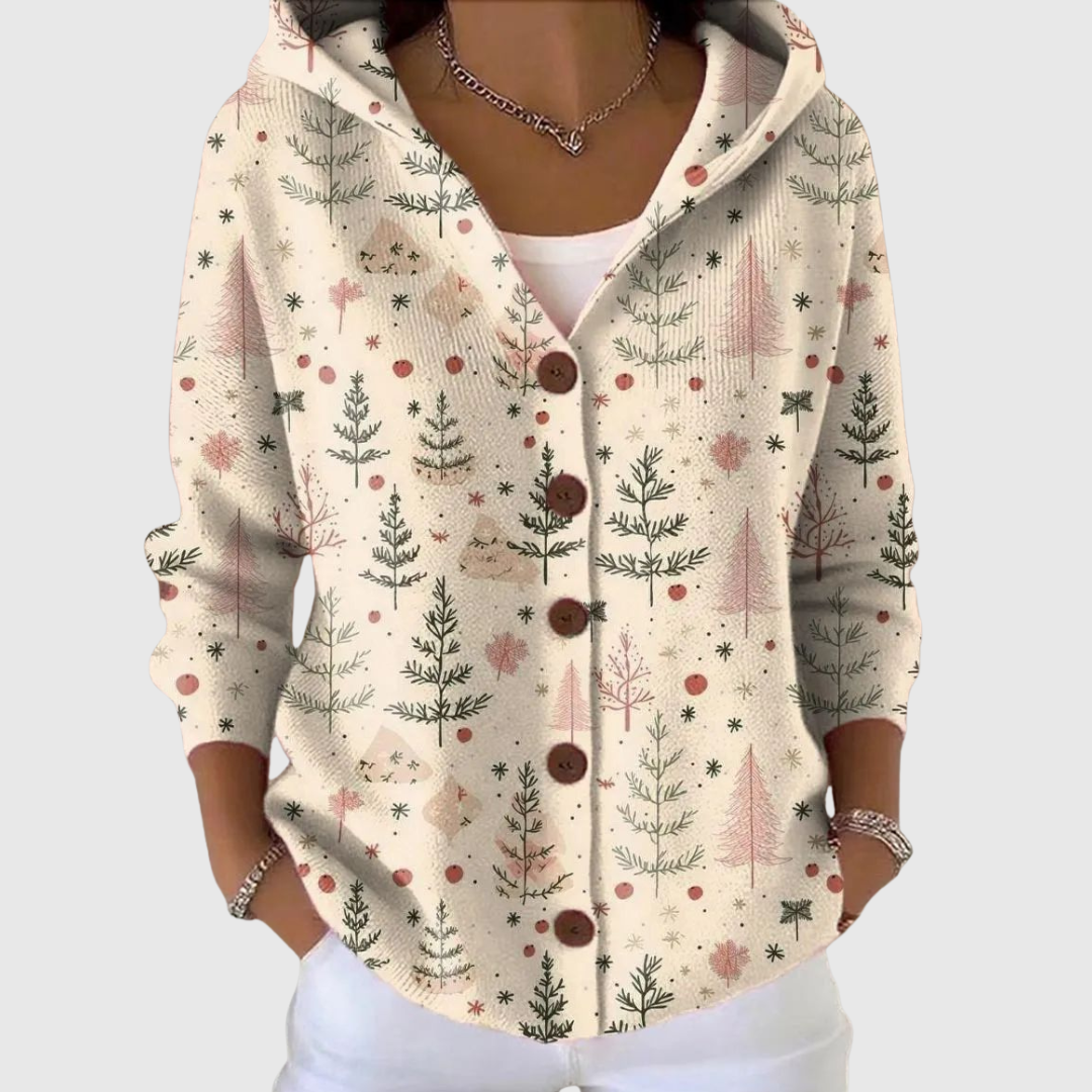 Marcella | Hooded Knit Cardigan