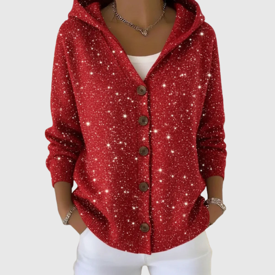 Manuela | Hooded Knit Cardigan