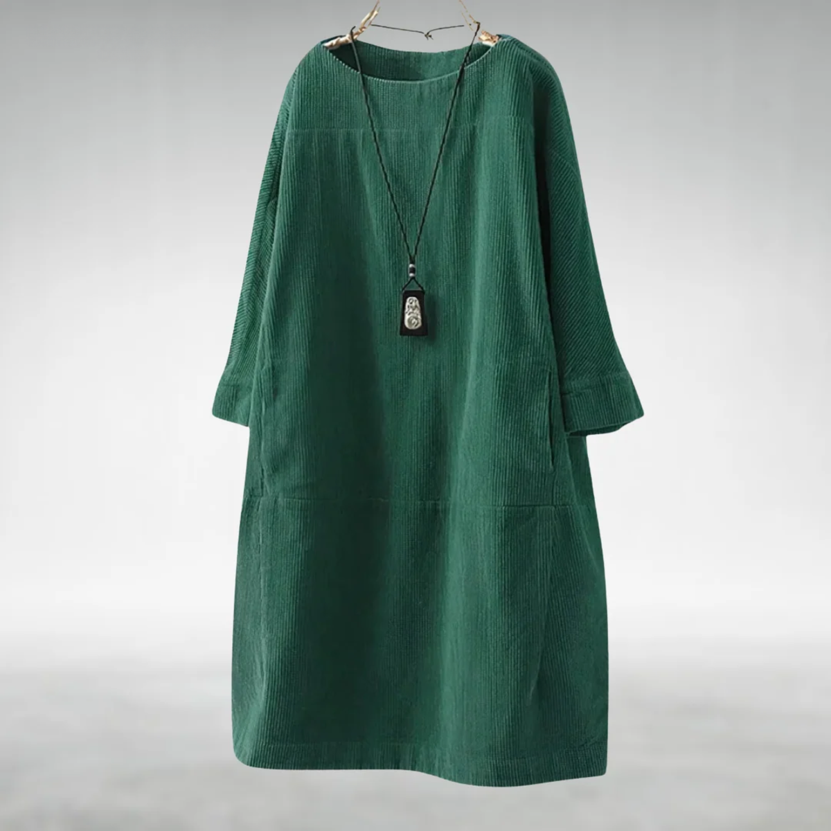 Willow | Relaxed Corduroy Midi Dress