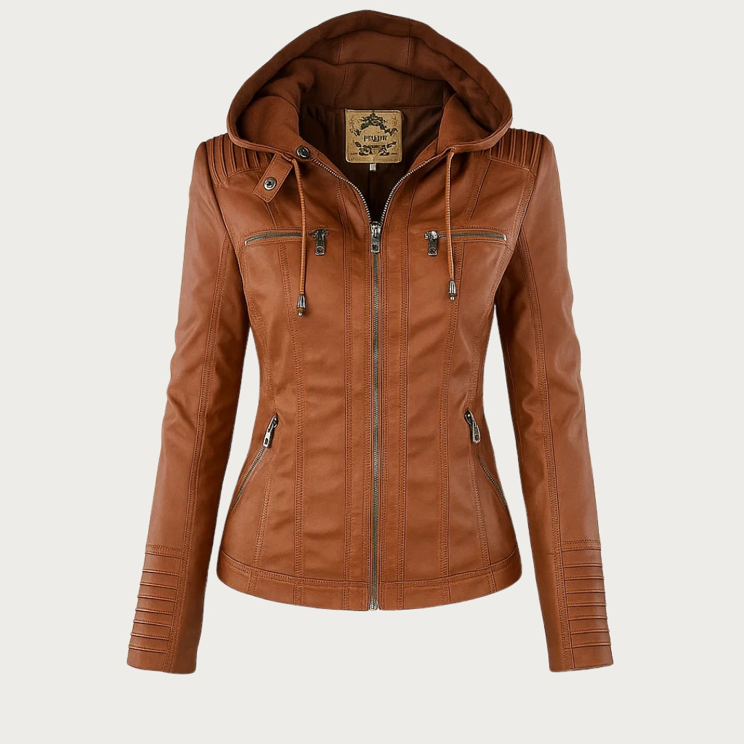 Fiorenza | Sturdy Leather-Look Jacket