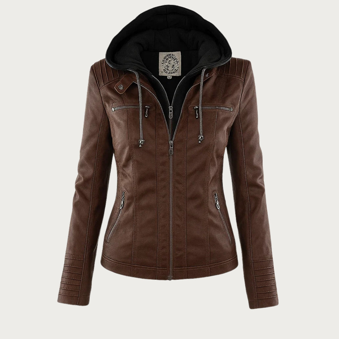 Fiorenza | Sturdy Leather-Look Jacket