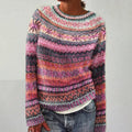 Brooke | Retro Scandinavian Knitted Sweater