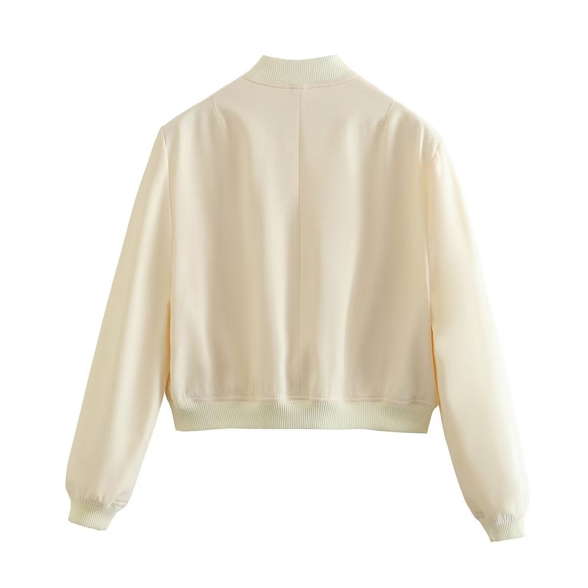 Senia | Minimalist Bomber With Utility Pockets