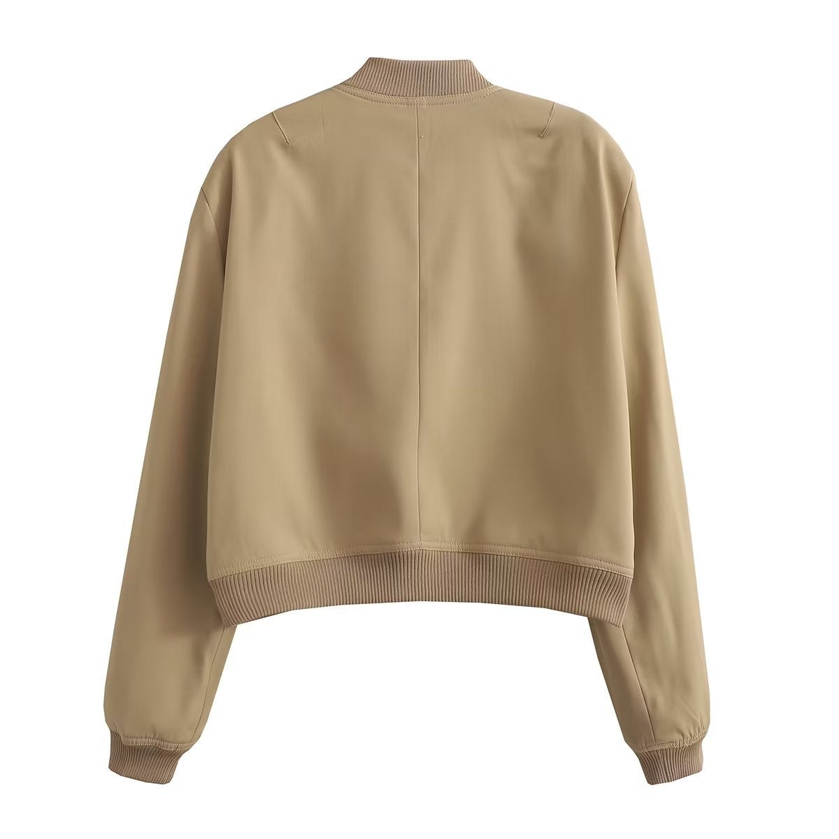 Senia | Minimalist Bomber With Utility Pockets
