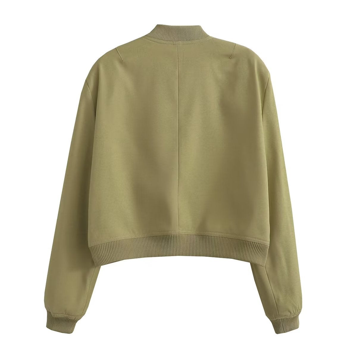 Senia | Minimalist Bomber With Utility Pockets