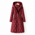 Siliana | Longline Hooded Quilted Coat