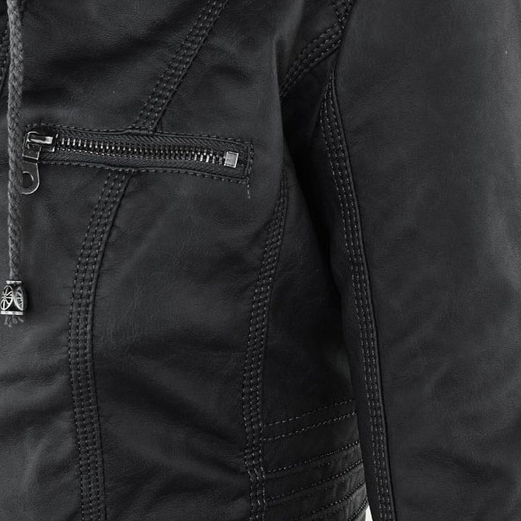 Fiorenza | Sturdy Leather-Look Jacket
