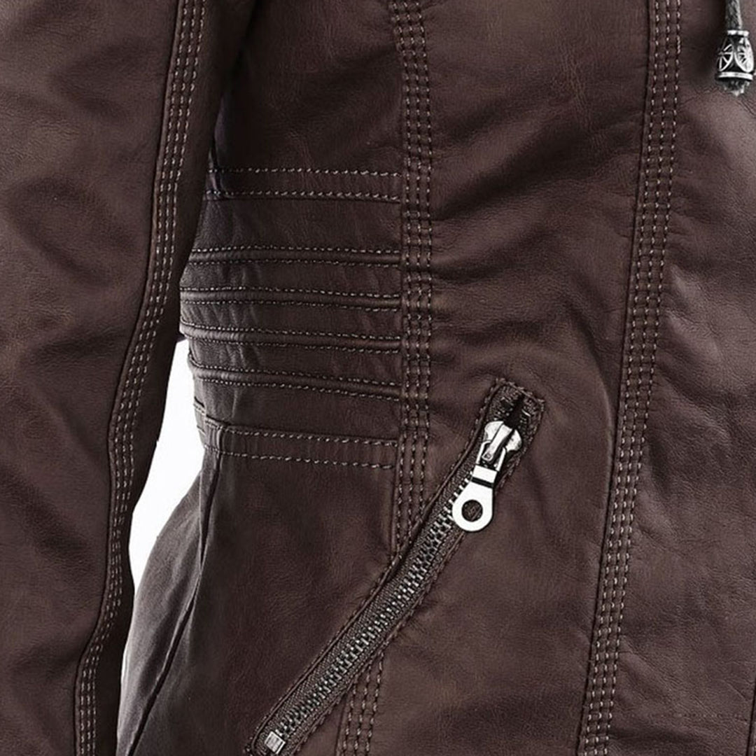 Fiorenza | Sturdy Leather-Look Jacket