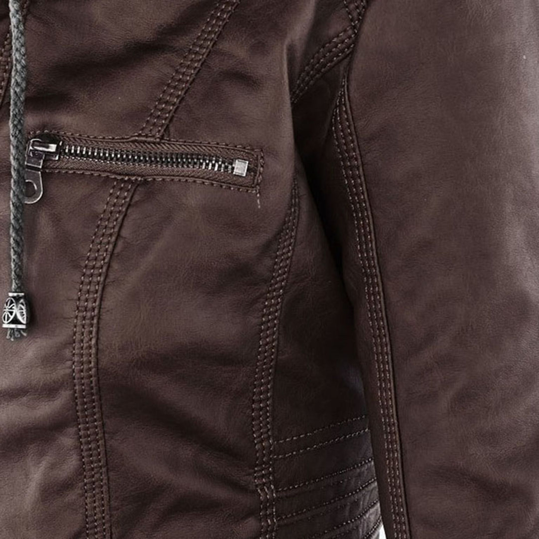 Fiorenza | Sturdy Leather-Look Jacket