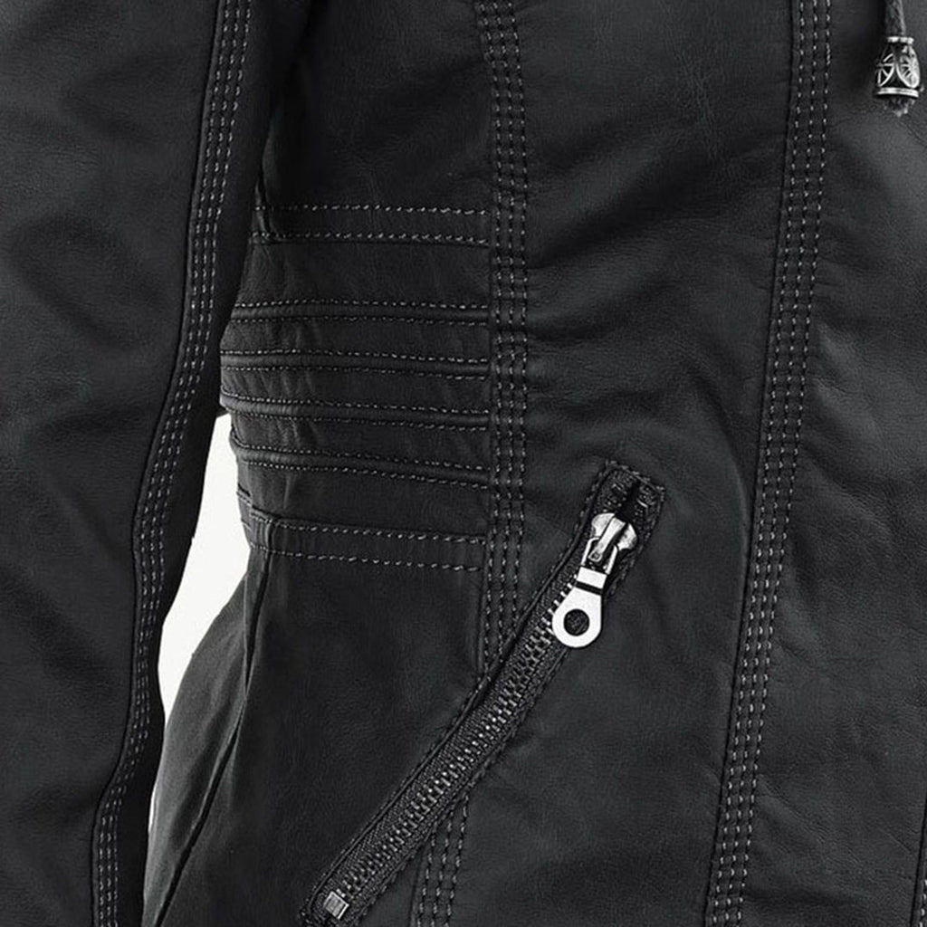 Fiorenza | Sturdy Leather-Look Jacket