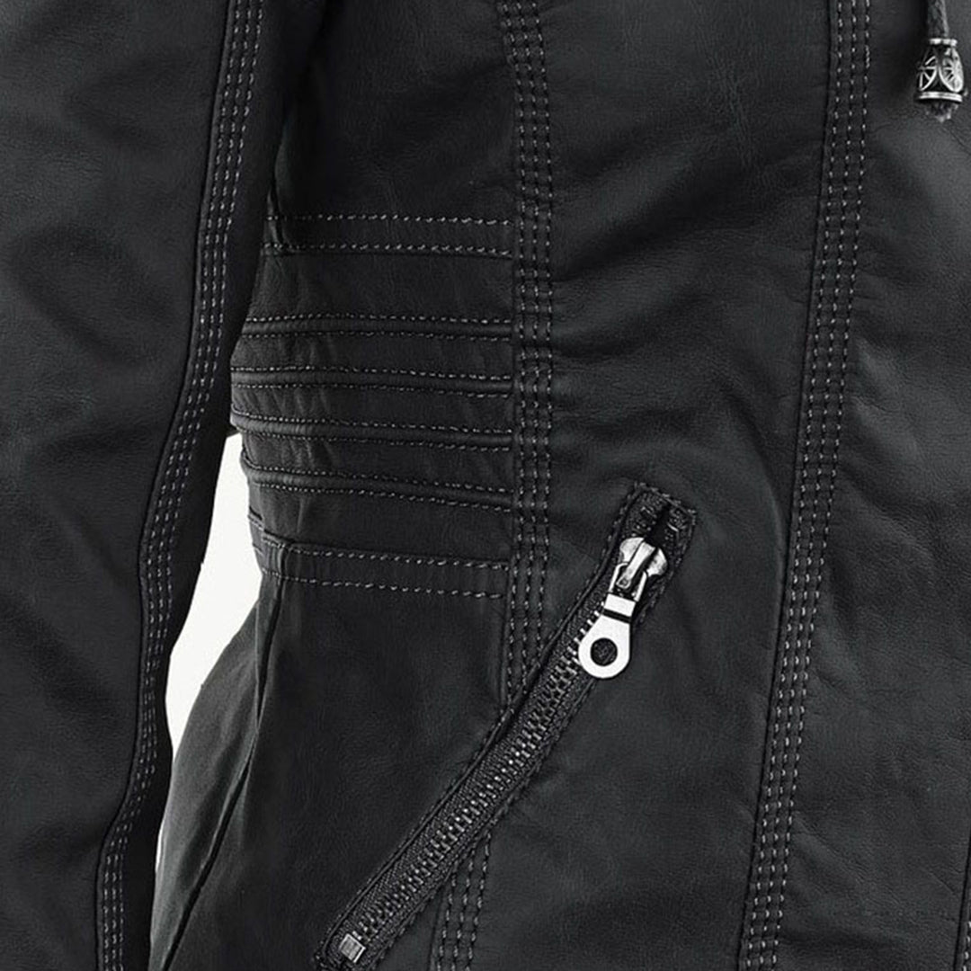 Fiorenza | Sturdy Leather-Look Jacket