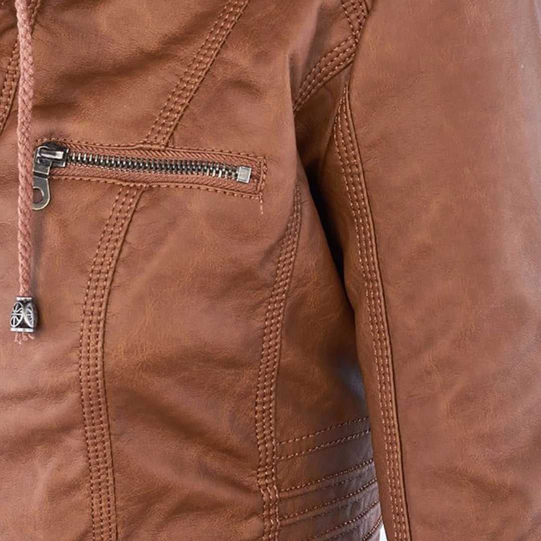 Fiorenza | Sturdy Leather-Look Jacket
