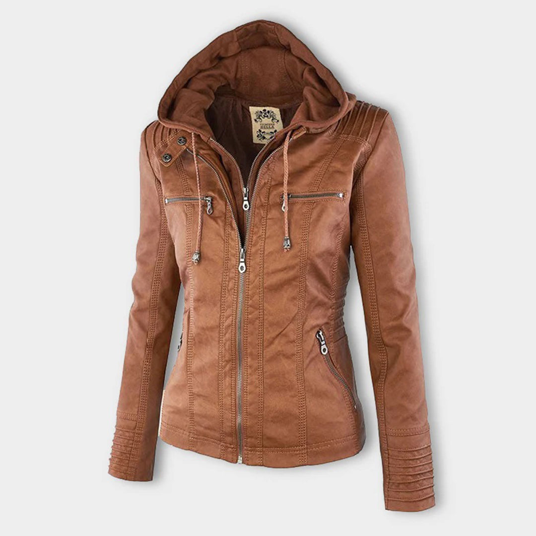 Fiorenza | Sturdy Leather-Look Jacket