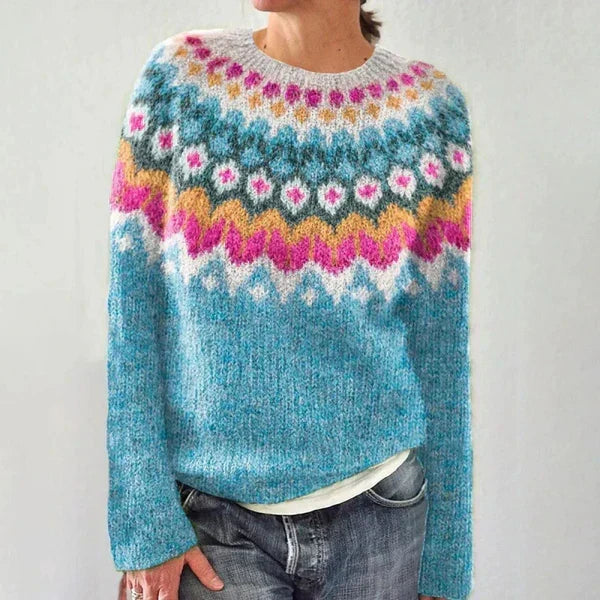 Florence | Vibrant Icelandic Knit Sweater