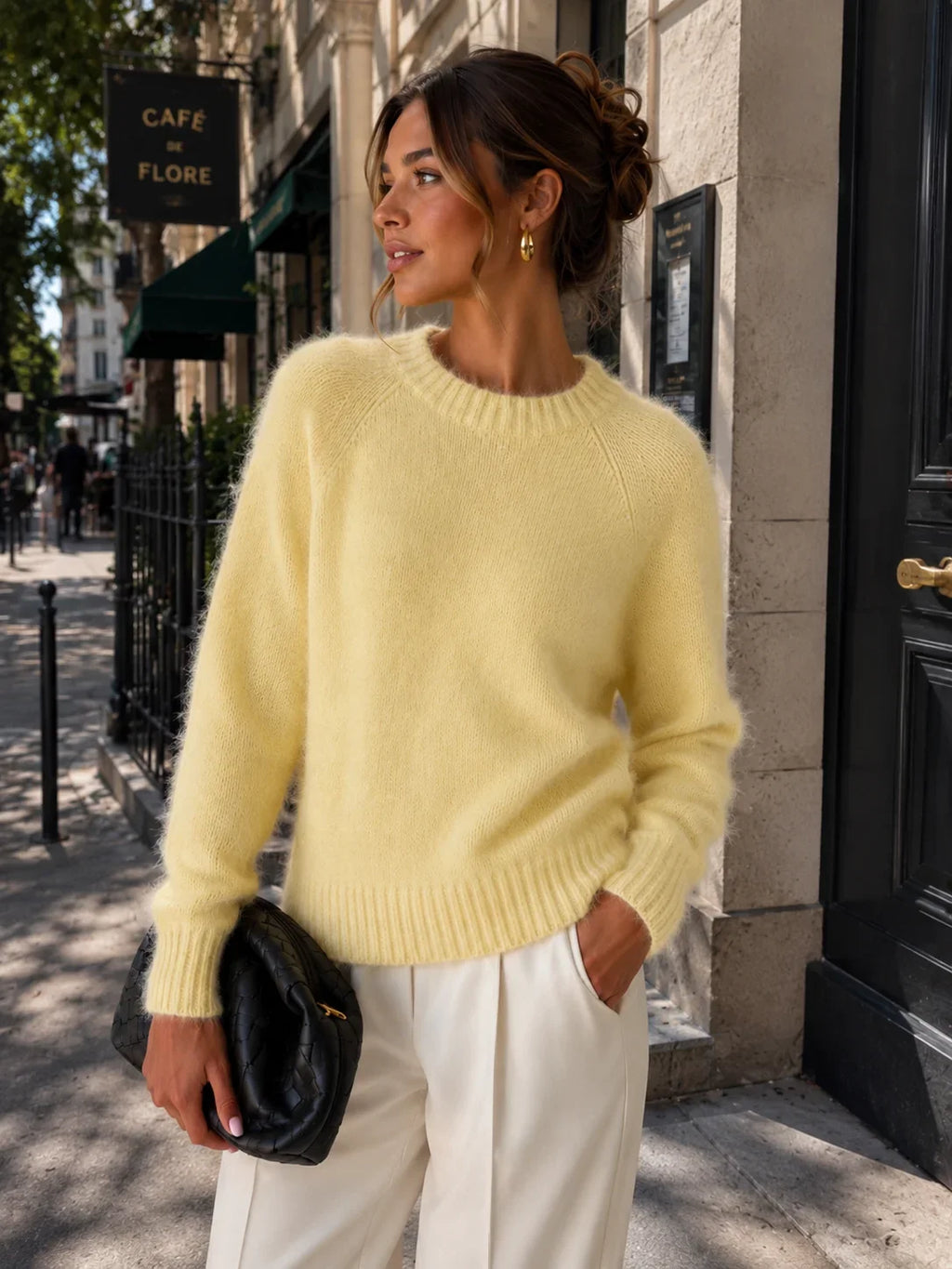 Tamara | Chunky Knit Crewneck Sweater