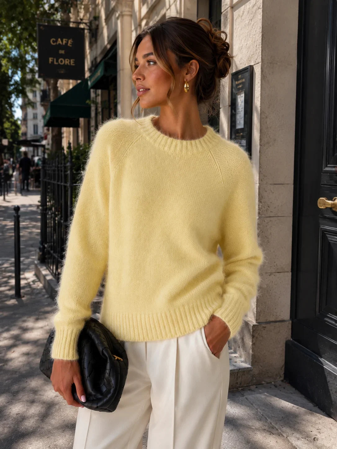 Tamara | Chunky Knit Crewneck Sweater