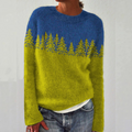 Maria | Retro Scandinavian Knitted Sweater
