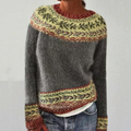 Ruby | Retro Scandinavian Knitted Sweater