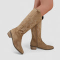 Cornelia | Timeless Western Knee-High Boots