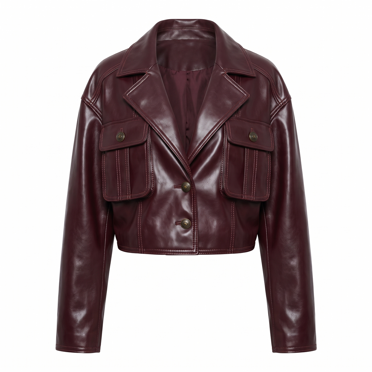 Teodora | Short Jacket With Chest Pockets