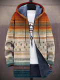 Zalie | Luxe Cardigan with Artistic Sunset Ombré