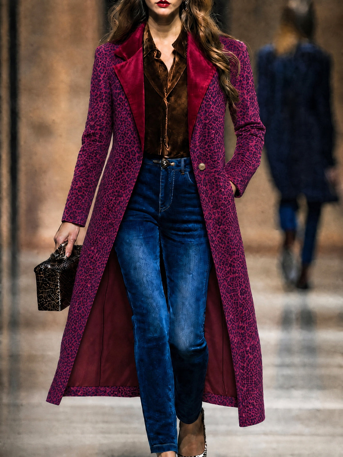 Léonie | Textured Long Coat