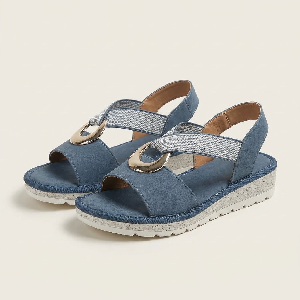 Corinne | Slip-On Wedge Sandal