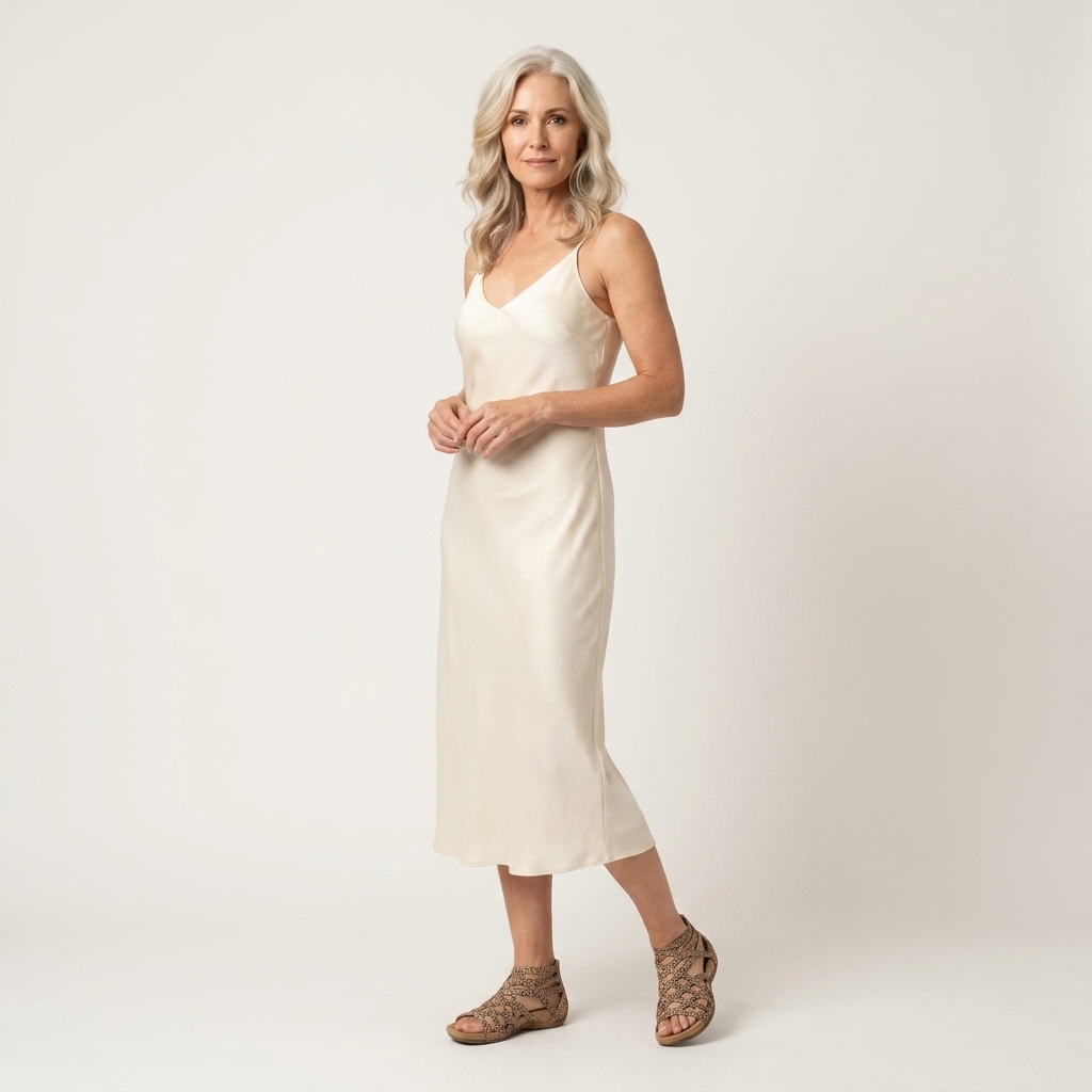Ellana | Caged Crisscross Flat Sandal with Back Zip