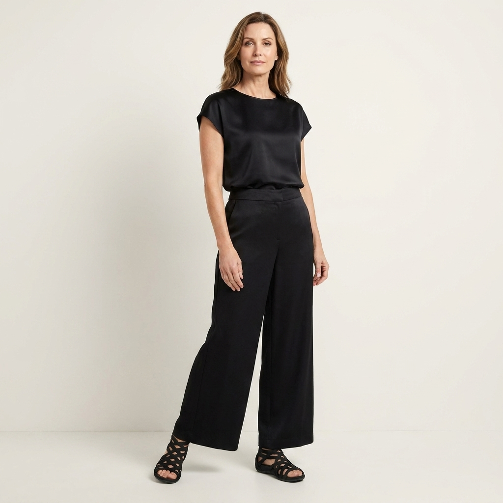 Ellana | Caged Crisscross Flat Sandal with Back Zip