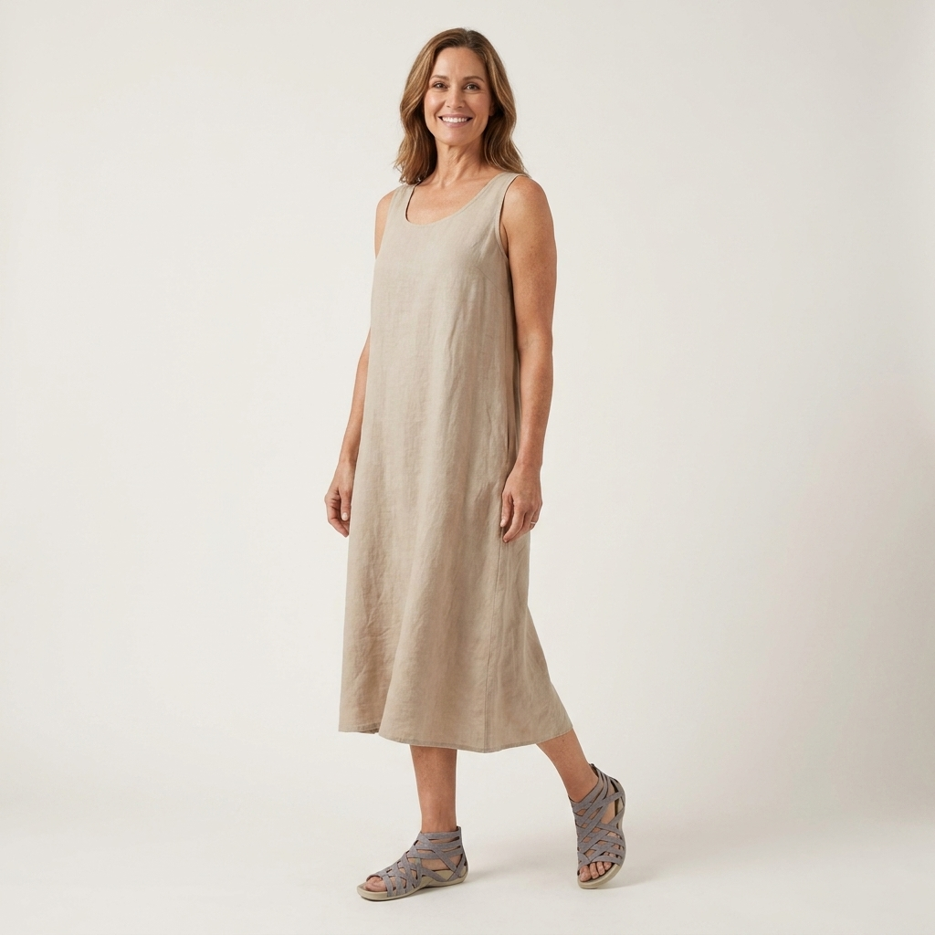 Ellana | Caged Crisscross Flat Sandal with Back Zip