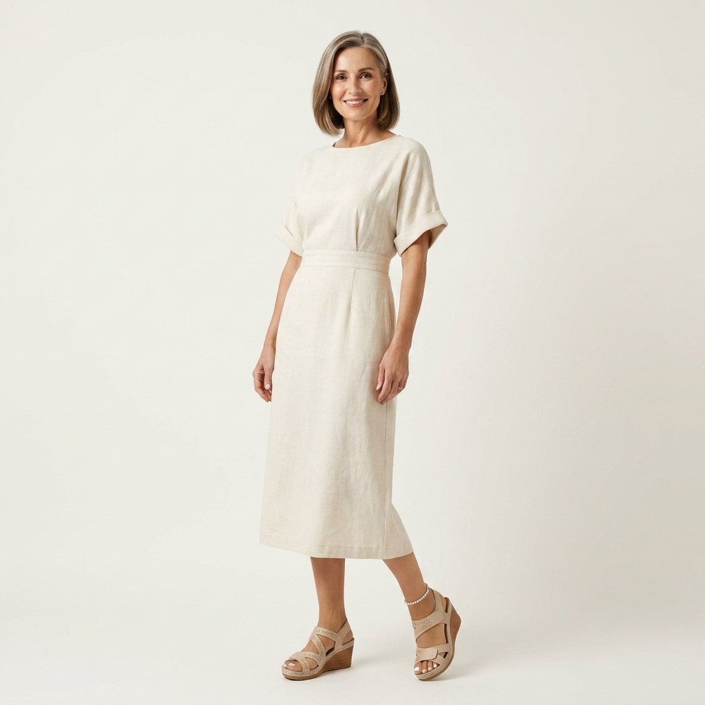 Amely | Orthopedic Wedge Sandal with Perforated Straps