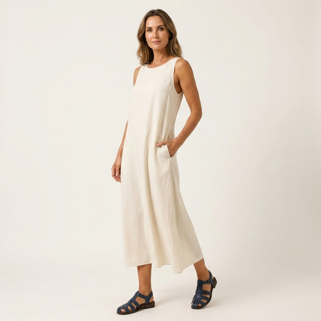 Ilenia | Woven Caged Flat Sandal