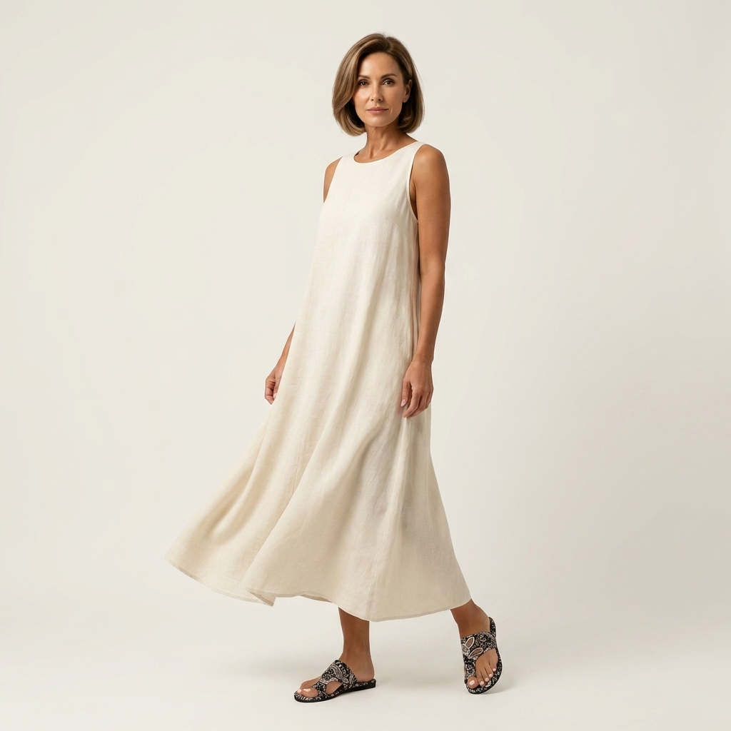 Genevive | Toe-Loop Cushioned Comfort Sandal