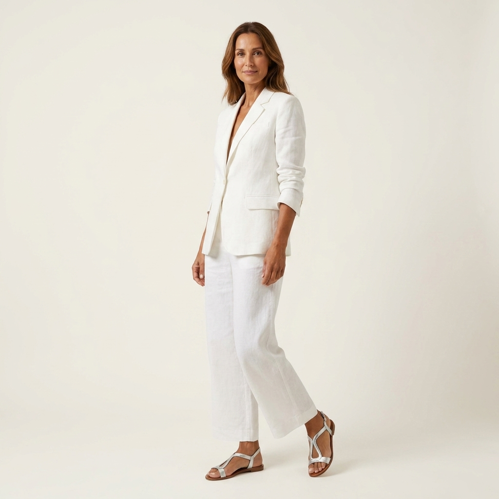 Lumina | Metallic T-Strap Flat Sandal