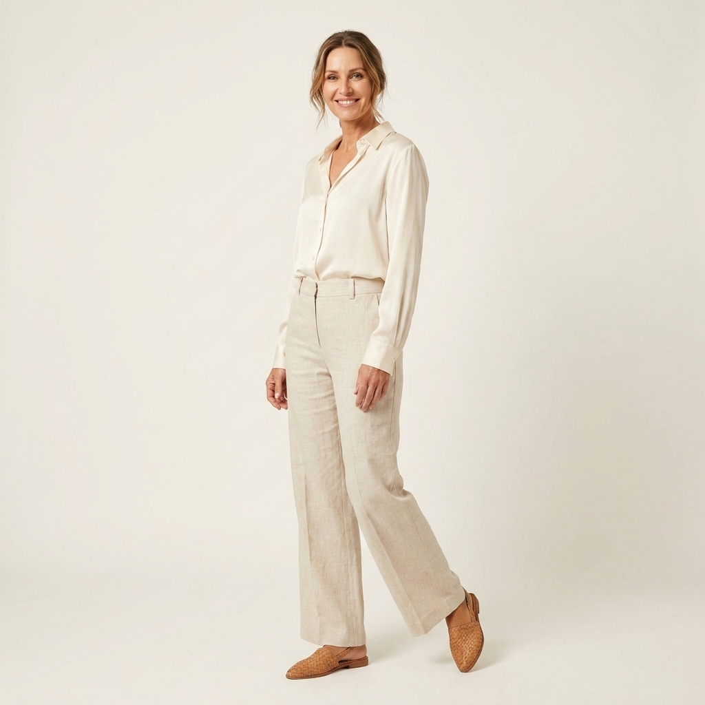 Donnatella | Woven Leather Pointed-Toe Slingback Loafer