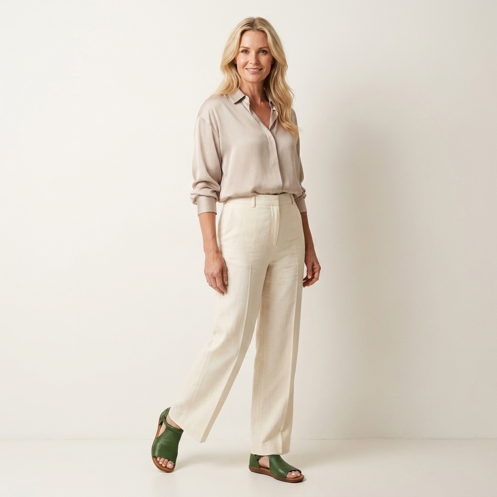 Natalie | Handmade Open-Toe T-Strap Flat Sandal
