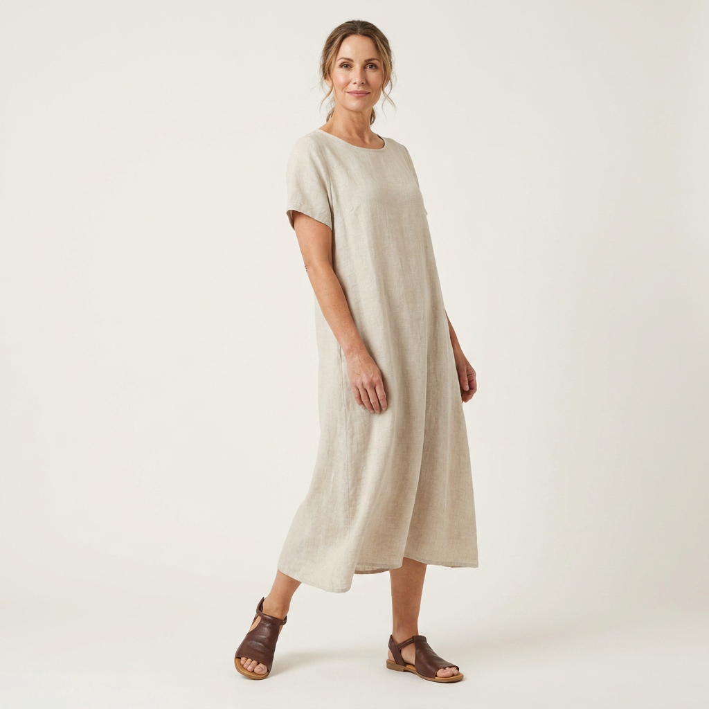 Natalie | Handmade Open-Toe T-Strap Flat Sandal