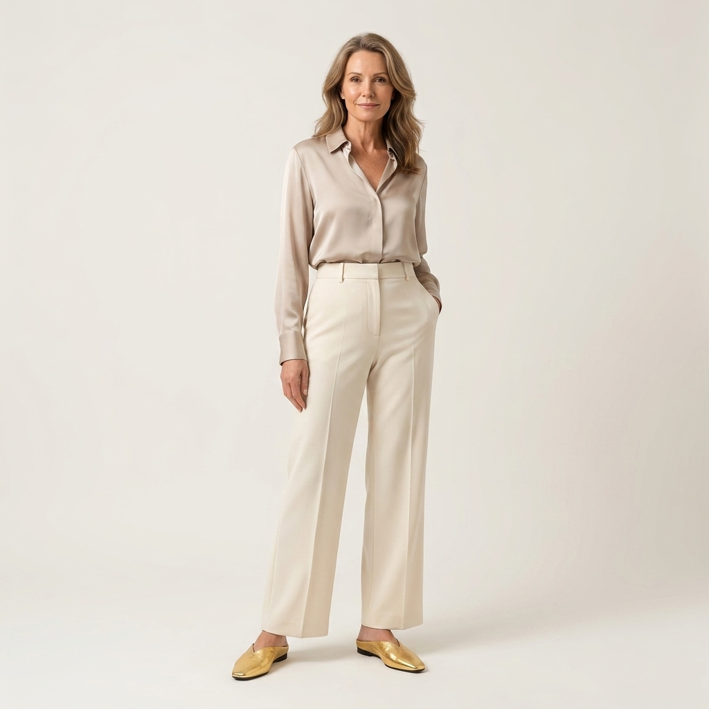 Nelliana | Metallic Leather Square-Toe Mule