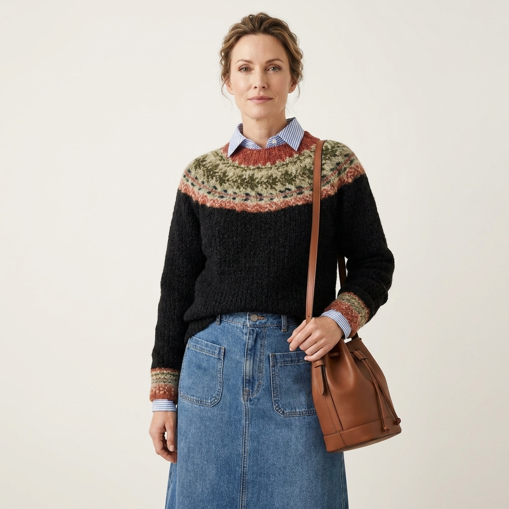 Frostholm | Chic Vintage Knit Sweater