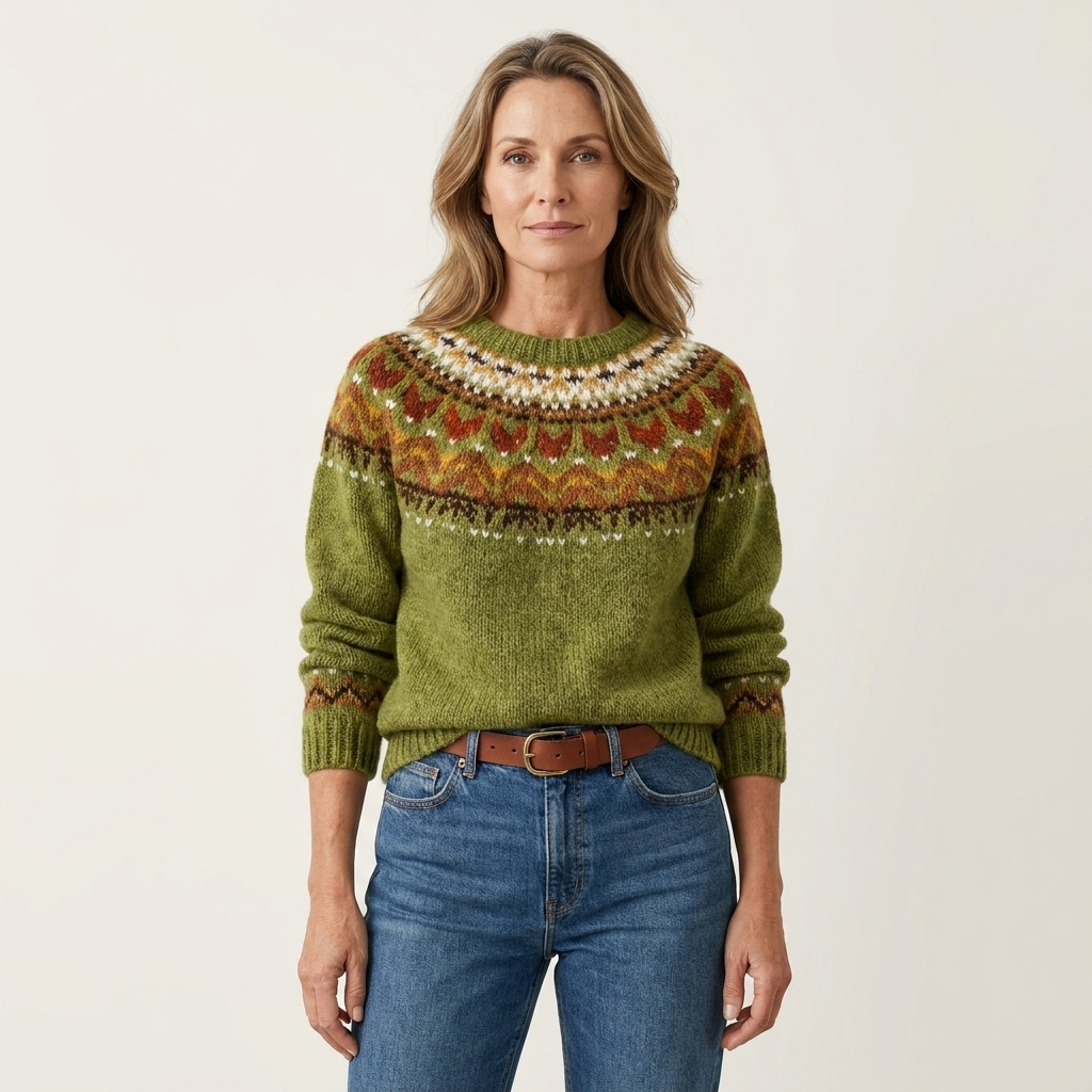 Ruvelle | Classic Vintage Knit Sweater