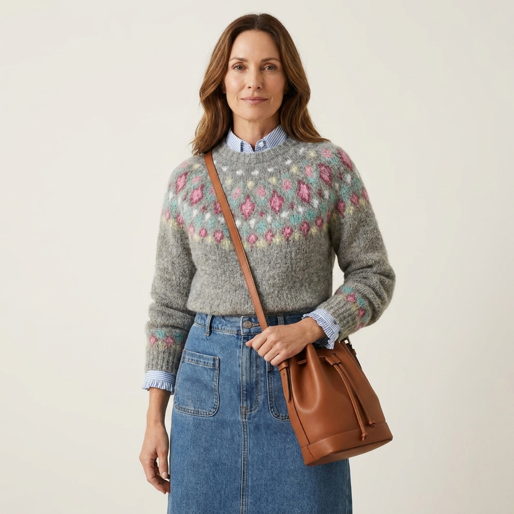 Idora | Chic Vintage Knit Sweater