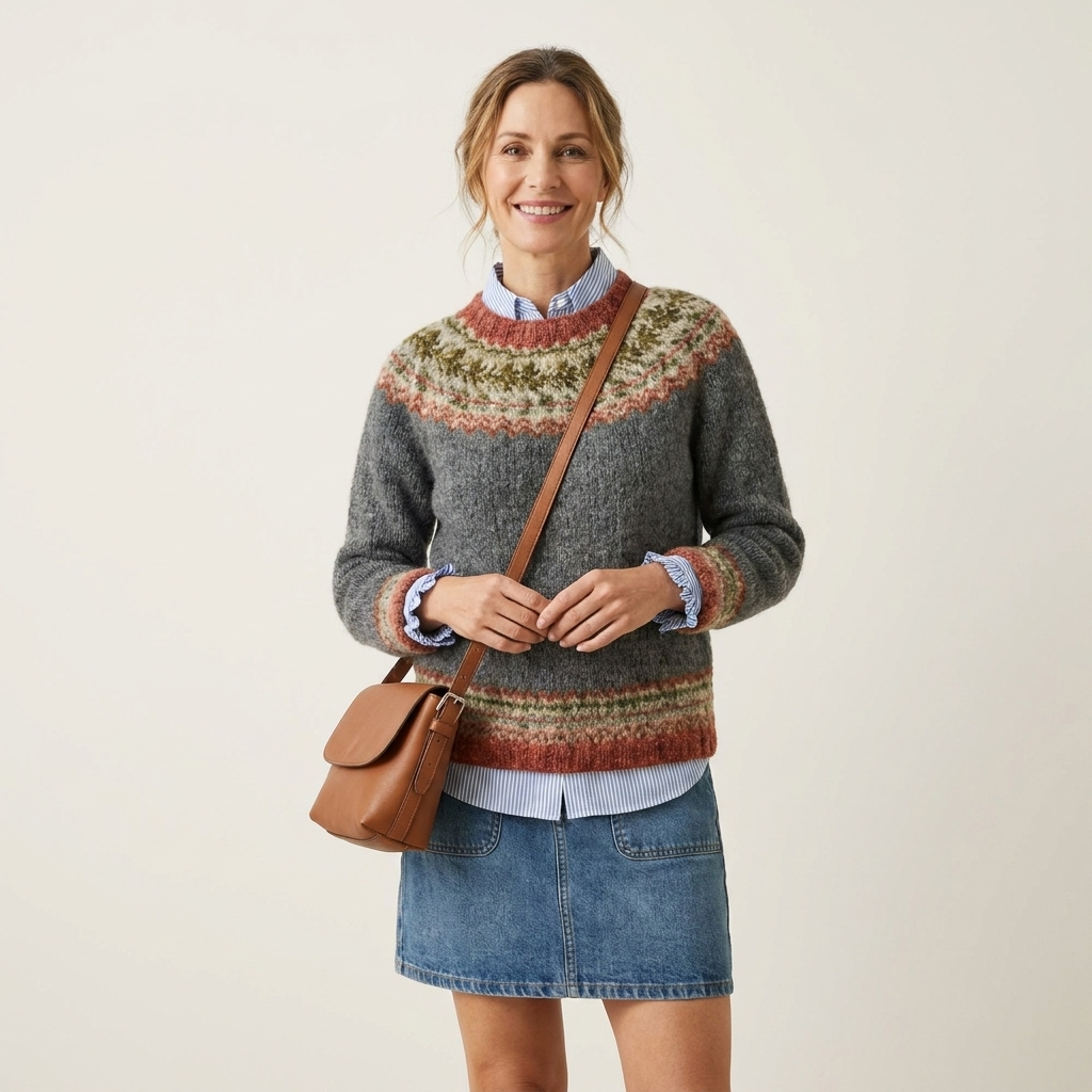 Glenara | Classic Vintage Knit Sweater
