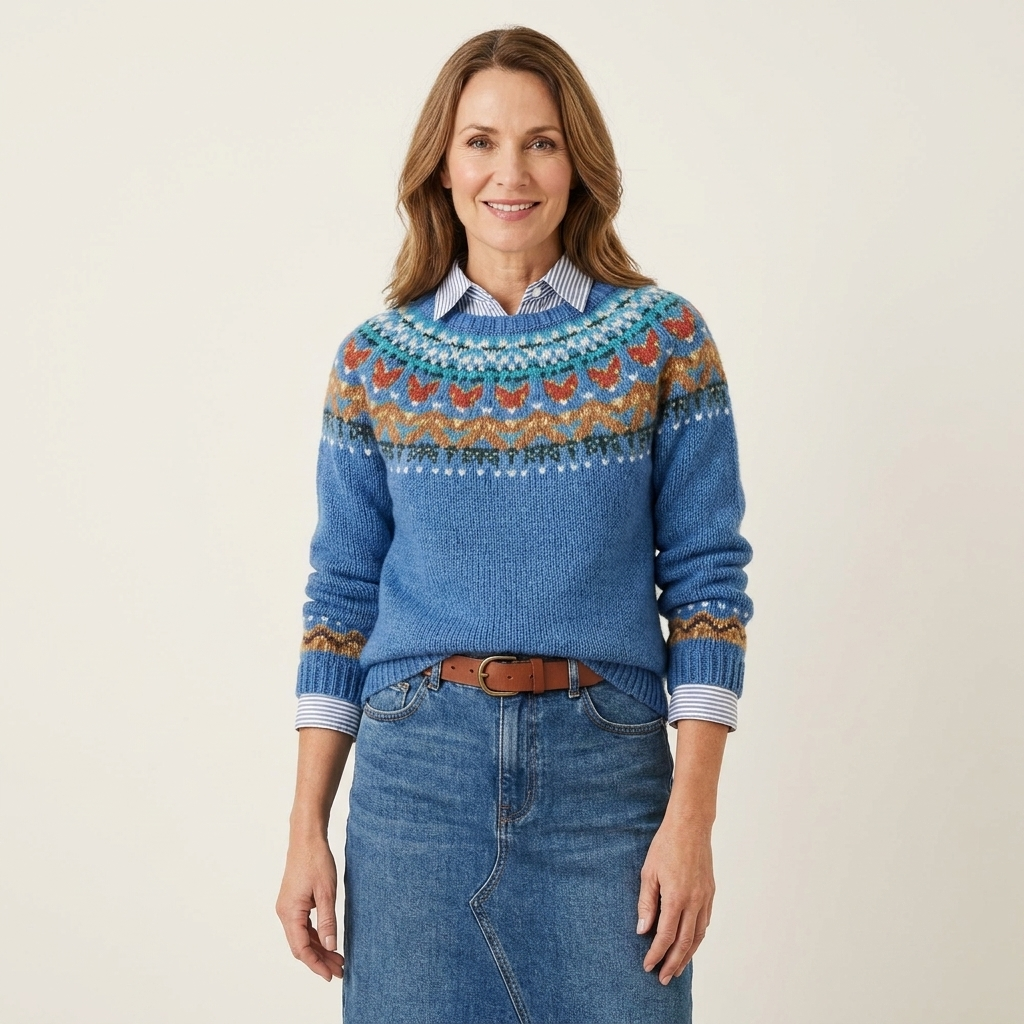Orlanda | Classic Vintage Knit Sweater