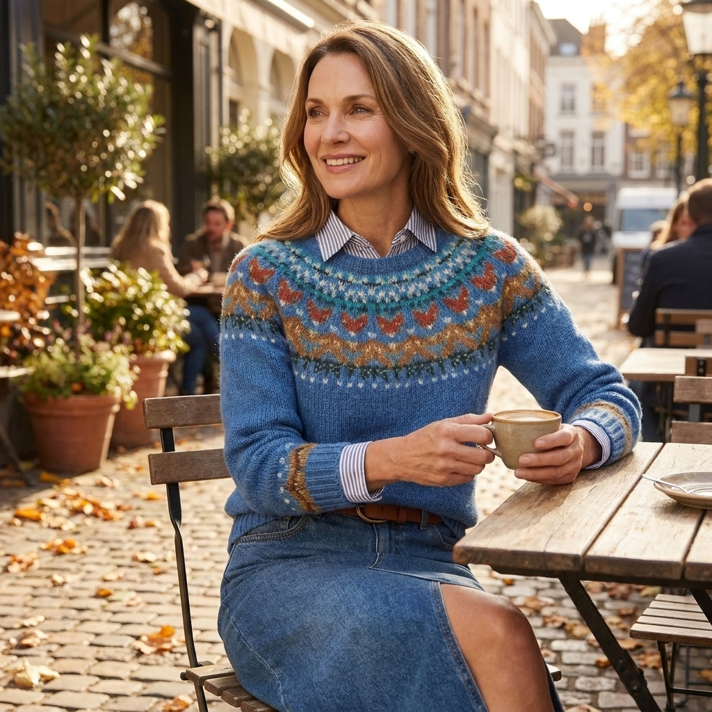 Orlanda | Classic Vintage Knit Sweater