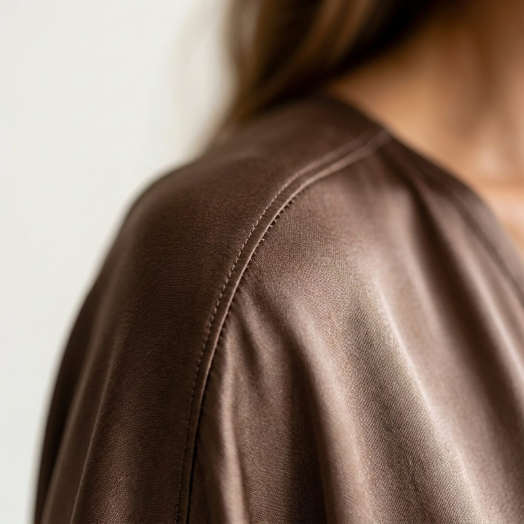 Meyna | Satin V-Neck Batwing Sleeve Draped Jumpsuit