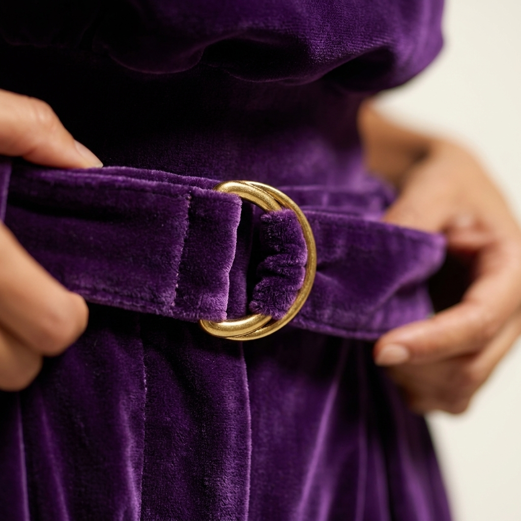 Mirelina | Velvet Cowl-Neck Top & Wide-Leg Pants Two-Piece Set